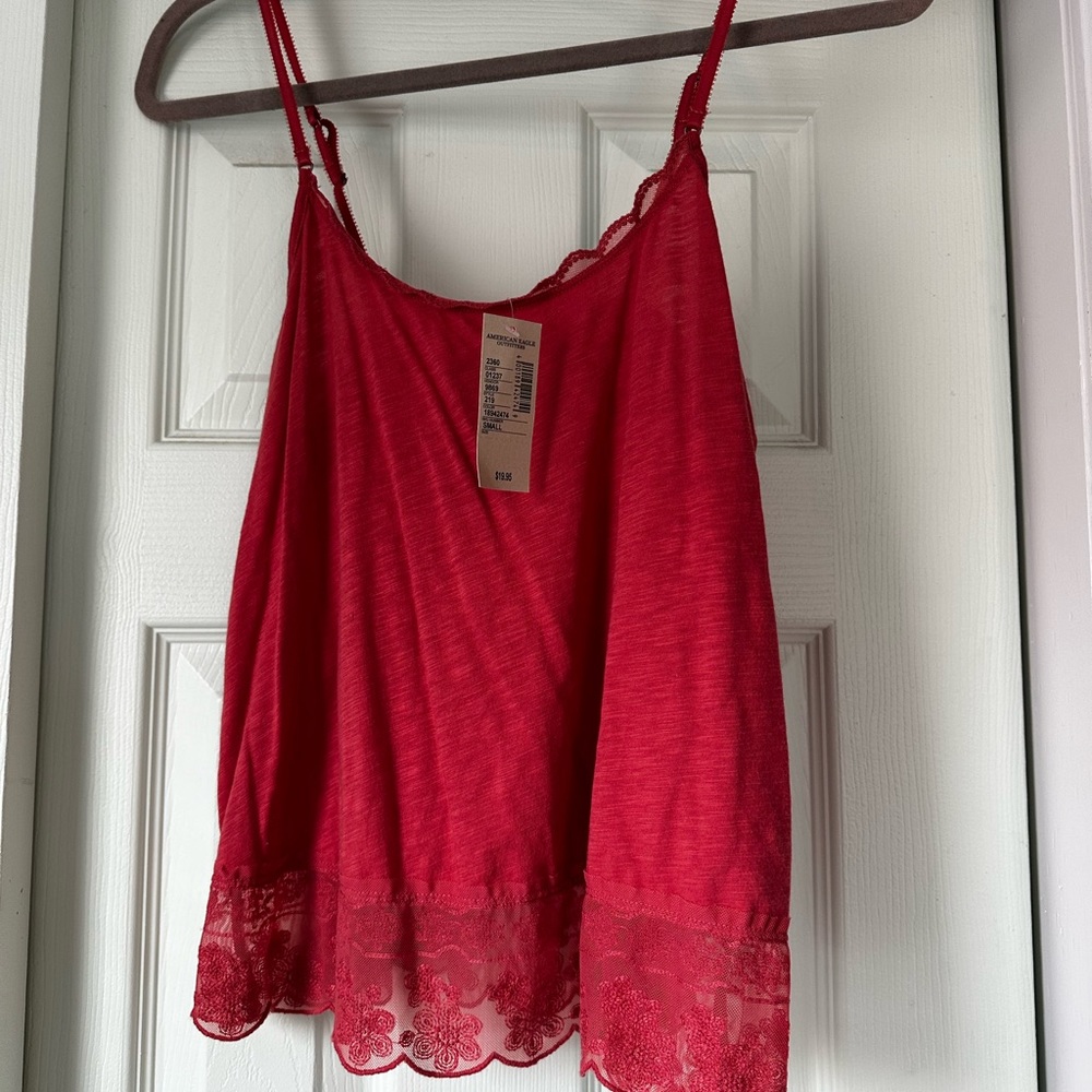 American Eagle Outfitters Lace Trim Cami